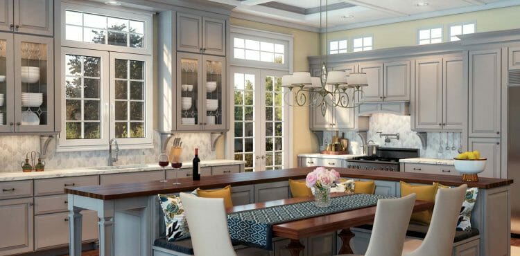 Timeless Beauty Traditional Kitchen Cabinetry | Springhill Kitchen & Bath | Custom, Budget, & Commercial Cabinetry | Gainesville, FL | Featuring Waypoint Living Spaces